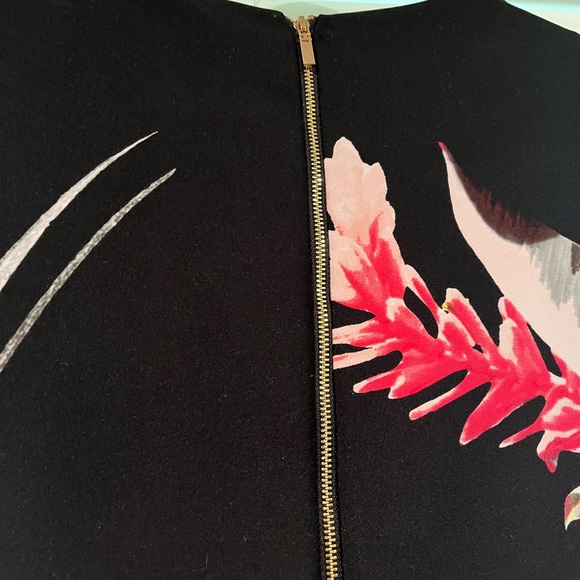 Floral Sheath Dress 3/4 length. - Picture 4 of 4